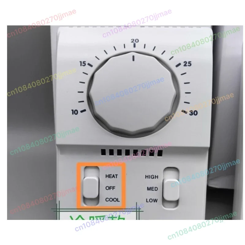 1pcs HVAC Thermostat 3 Speed Mechanical Controller AC801B Compatible with 1130 1730 Air Conditioning System