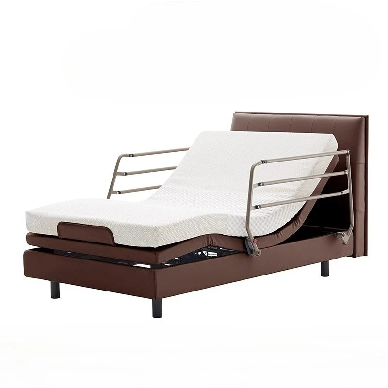Camas para idosos, cama elétrica para pessoas com deficiência, levantamento doméstico, multifuncional, inteligente para idosos, móveis com colchão