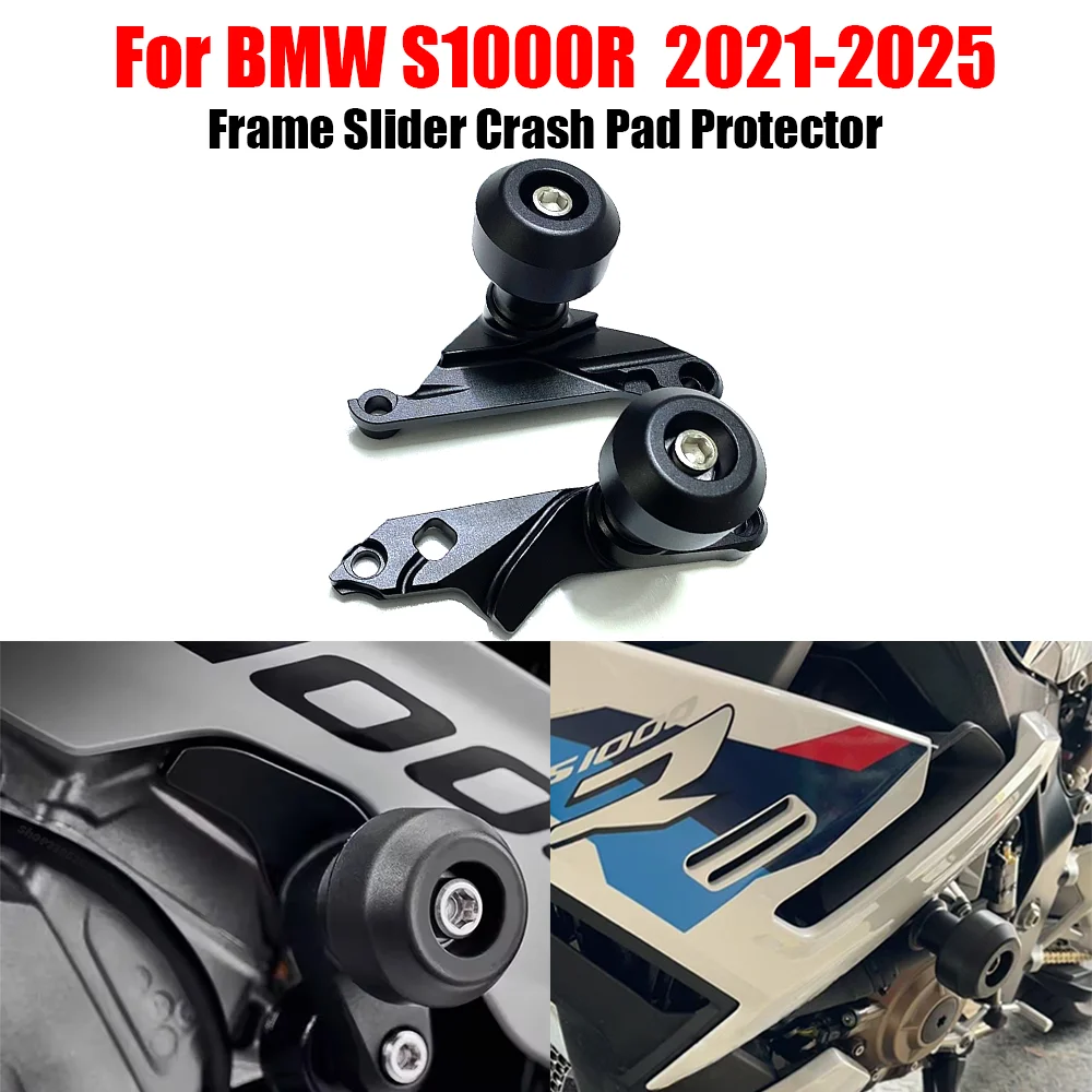 

Motorcycle Accessories Frame Sliders Falling Crash Protector Guards Pad For BMW S1000R s 1000r S 1000R 2021 s1000R 2022-2025