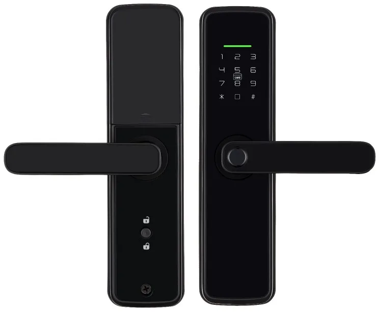 

July003 TTlock BLE Biometric Fingerprint Lock Home Apartment Keyless Management Password Card Smart Security Door Lock