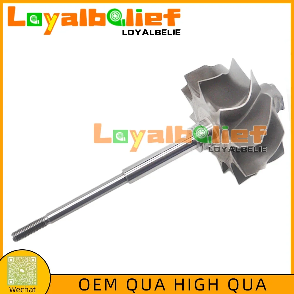 FOR Turbo wheel/ turbine shaft&wheel for Ceramic ball bearing 62.35X68mm 10 blades  GT3582R/GT35R/GT3582/GTX3582
