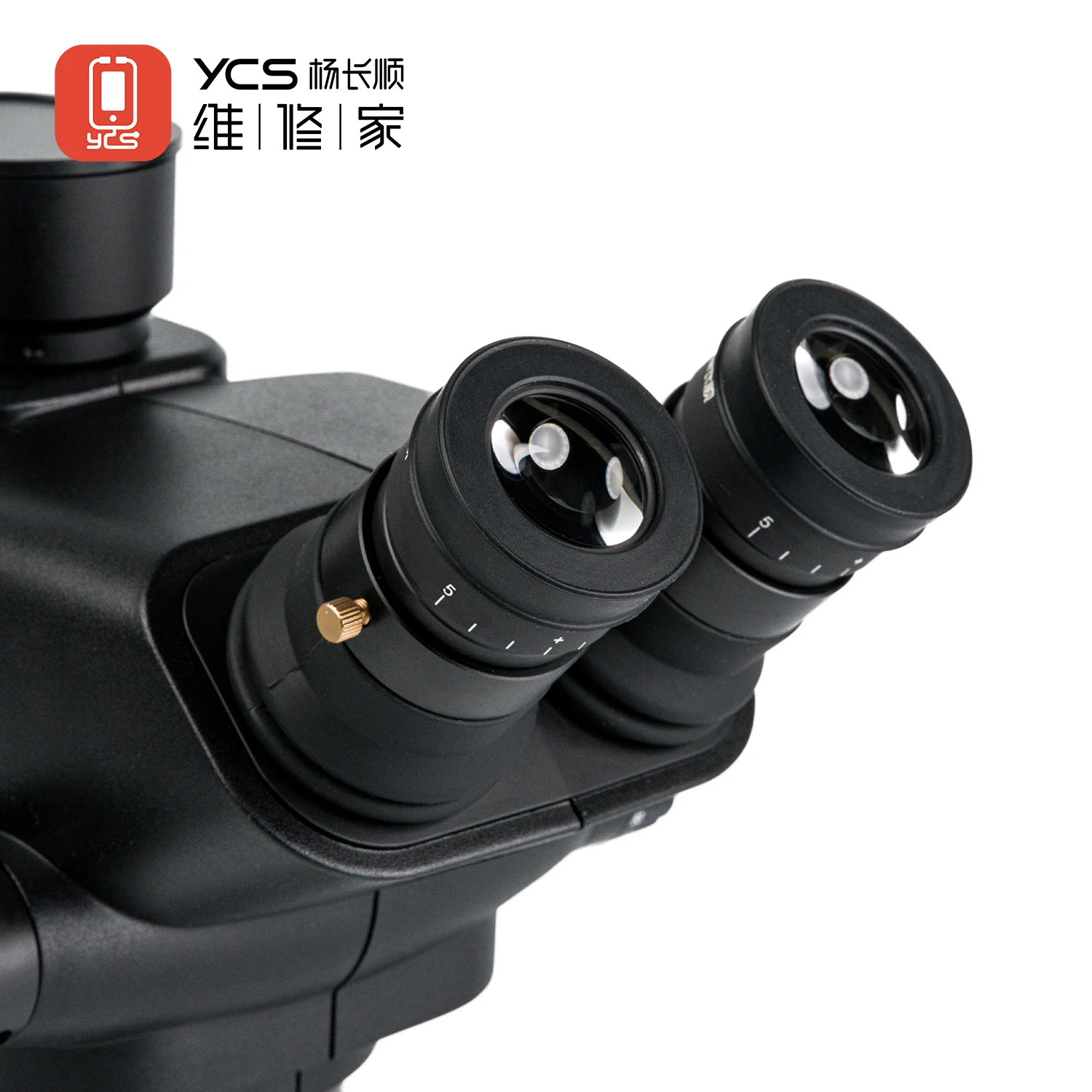 YCS 71 مجهر ثلاثي العينيات فائ - مراجعة Zoom Lighting Kit وسعره