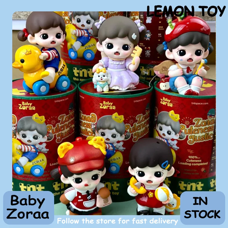 

Новая оригинальная серия Baby Ziyada Cuteness Is Justice, слепая коробка, милые фигурки, коллекция, настольное украшение, модный тренд, подарок