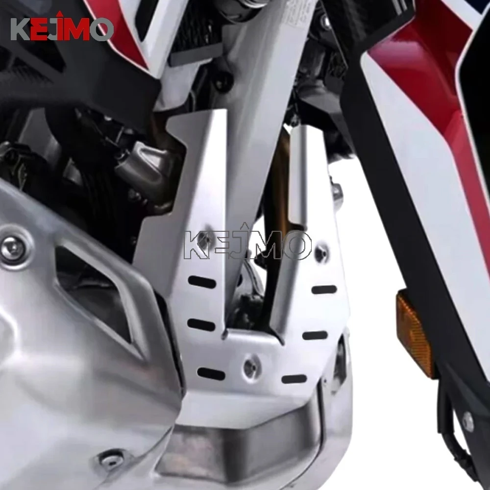 

Engine Guard Front Cover Exhaust Pipe Protector Mudguard Motor for HONDA CRF1100L African Twin CRF1100 CRF 1100L ADV 2020 - 2025