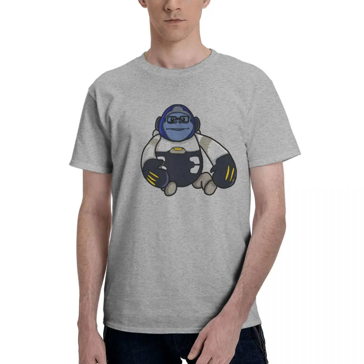 Winton Meme Winston Overwat Funny T Shirts Graphic Y2K Unique Crewneck Tshirts For Men Women Tops