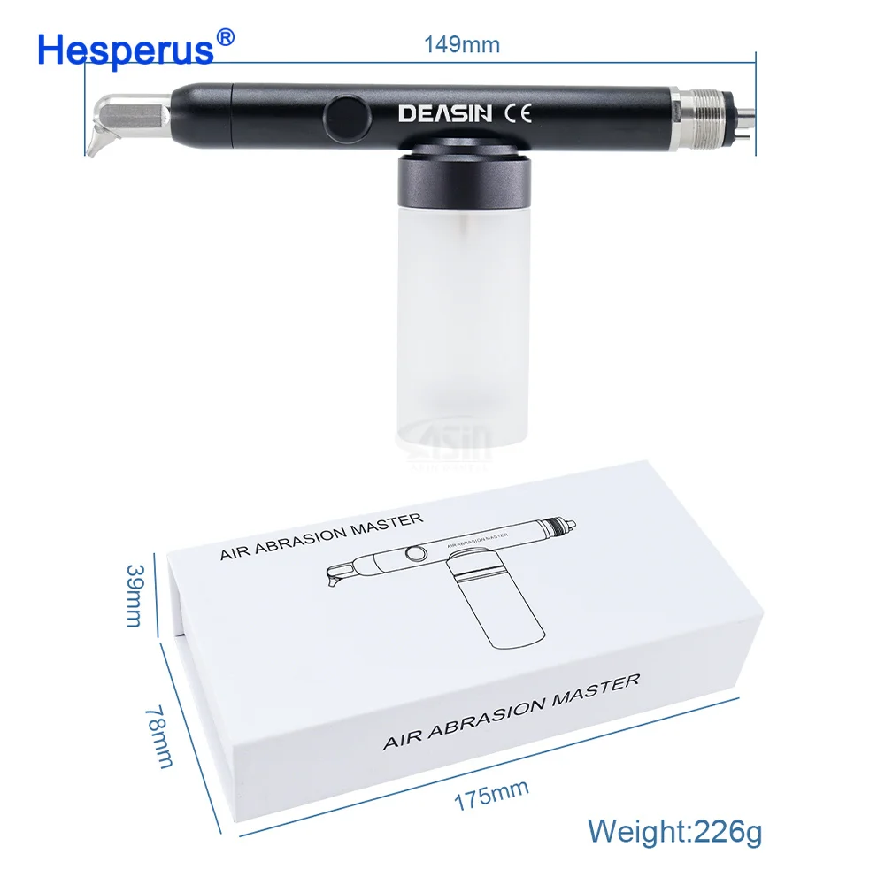 den tal Lucidatrice ad aria per microblaster all'ossido di alluminio den tal Sabbiatrice abrasiva Sistema di abrasione dell'aria con spruzzo N202-06