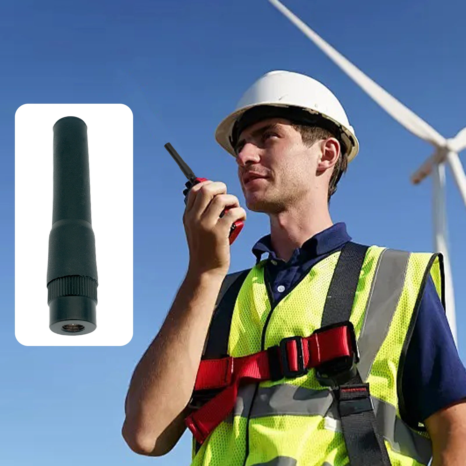

Антенна ST20 для портативных раций Baofeng UV-13, Puxing PX-325, BNC, 144/430 МГц, UHF/VHF, с защитой от короткого замыкания