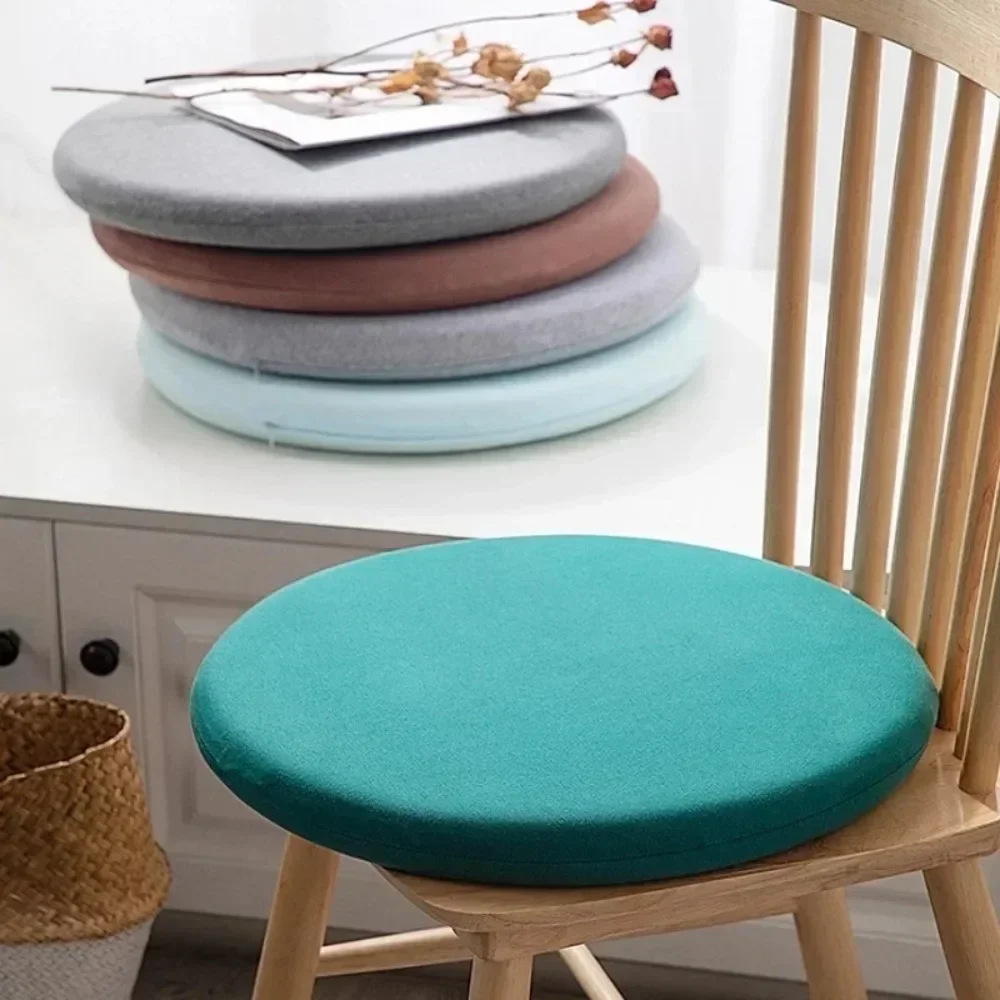 30/35/40/45/50cm Comfortable Office Memory Seat Cushion/Round Floor Seat Futon Office Chair Pad Bar Seat Stool Cushions  쿠션 - Image 5