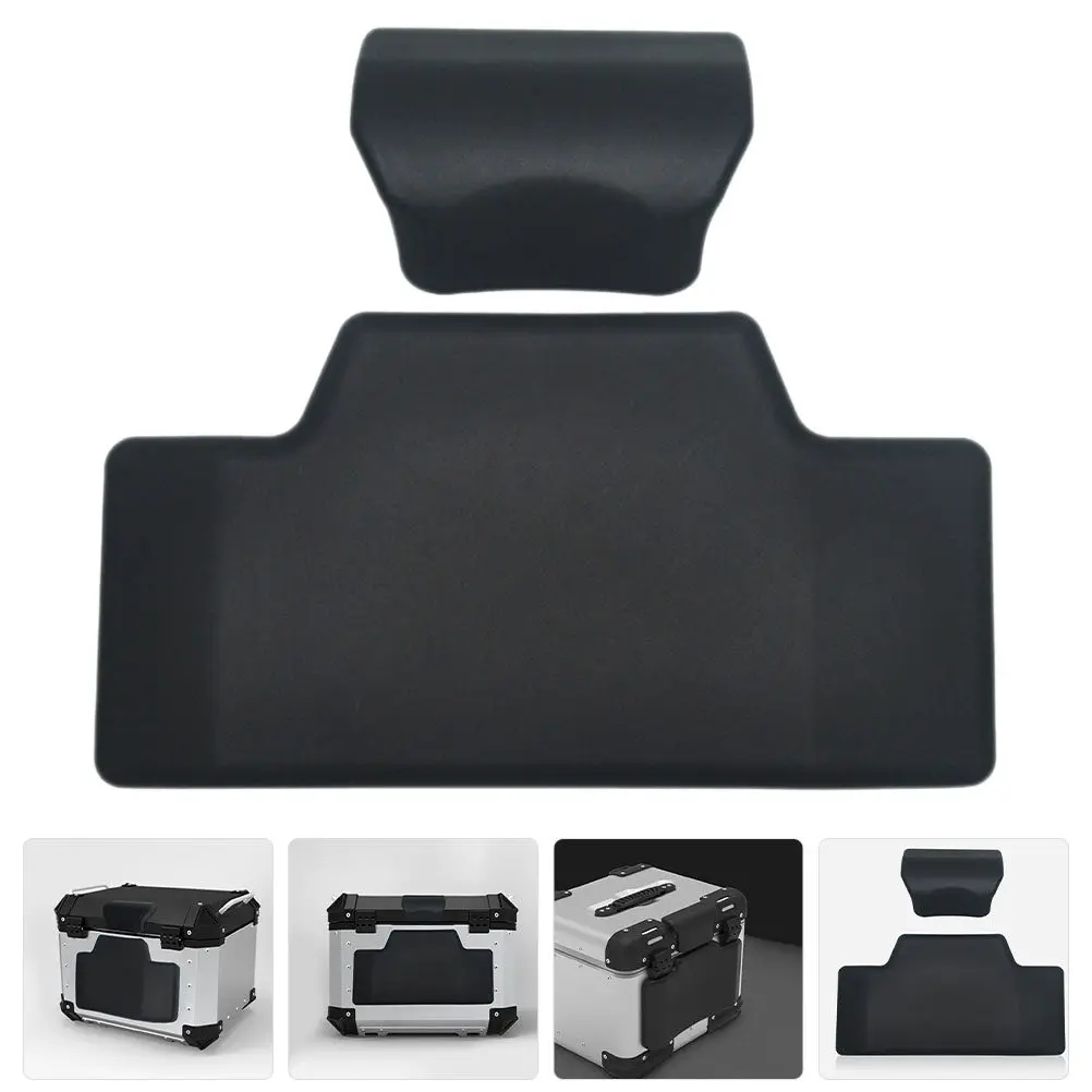 

2Pcs Motorcycle Trunk Lumbar Support Pillow Sponge Motorbike Backrest Comfortable Rear Box Cushion Motorcycle Accessory
