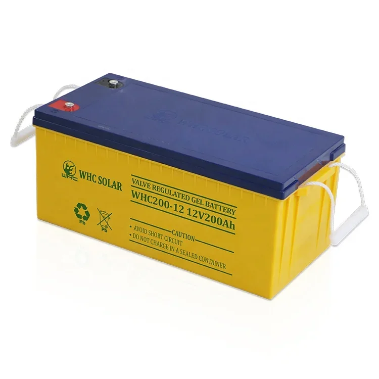 Battery Lead Acid Batteries Energy Storage Battery WHC Long Life Deep Cycle Ups Vrla Agm Gel Rechargeable 24v 12volt 12v 200ah