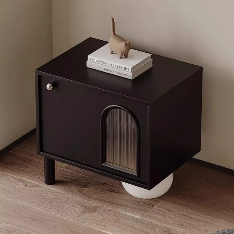 Creative new paint locker bedside table minimalist light luxury bedroom living room side cabinet storage cabinet floor cabinet