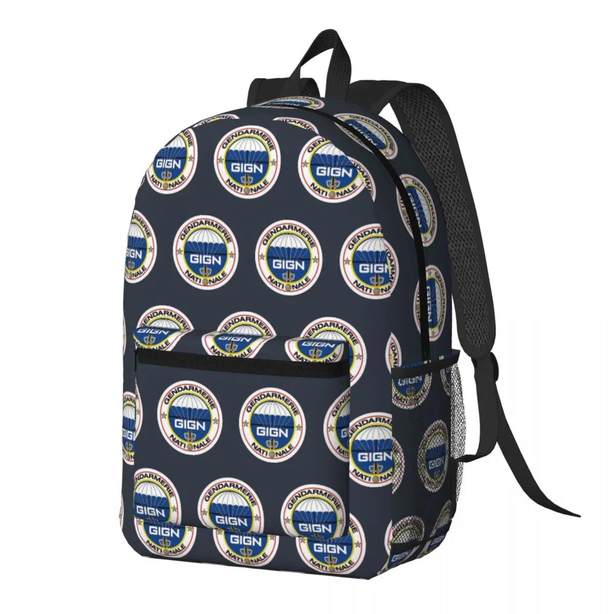 National Gendarmerie Intervention Group - GIGN (France) Backpack Daypack Children BookBag School Bag Shoulder Bags for Men Women