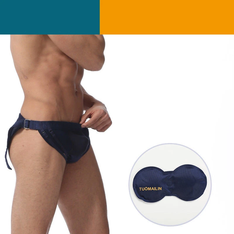 3rd Man Enhacing Underwear Varicocele Therapy Lingeri U-Convex Boxers Adjust Health Care Penis Holder Crotch Design Pouch Briefs