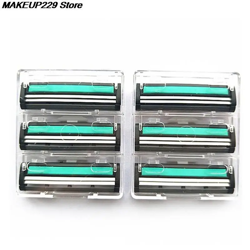 15Pcs/Set Handle Shaving Razor Replaceable Safety Razor Double Blades Travel Set