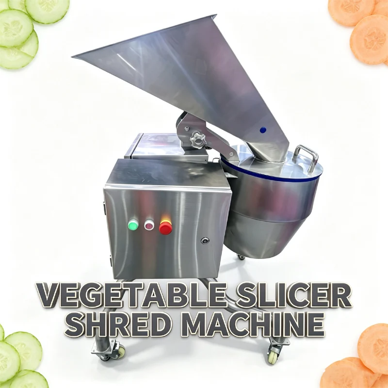 Commercial Stainless Steel Vegetable Cutter Machine Centrifugal Slicing Shredding Equipment For Scallion Potato Carrot