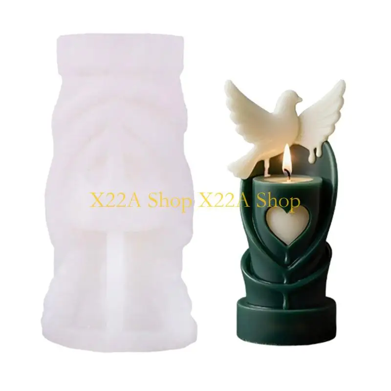 Unique Silicone Peace Doves Mould For Handmade Jewelry Decoration