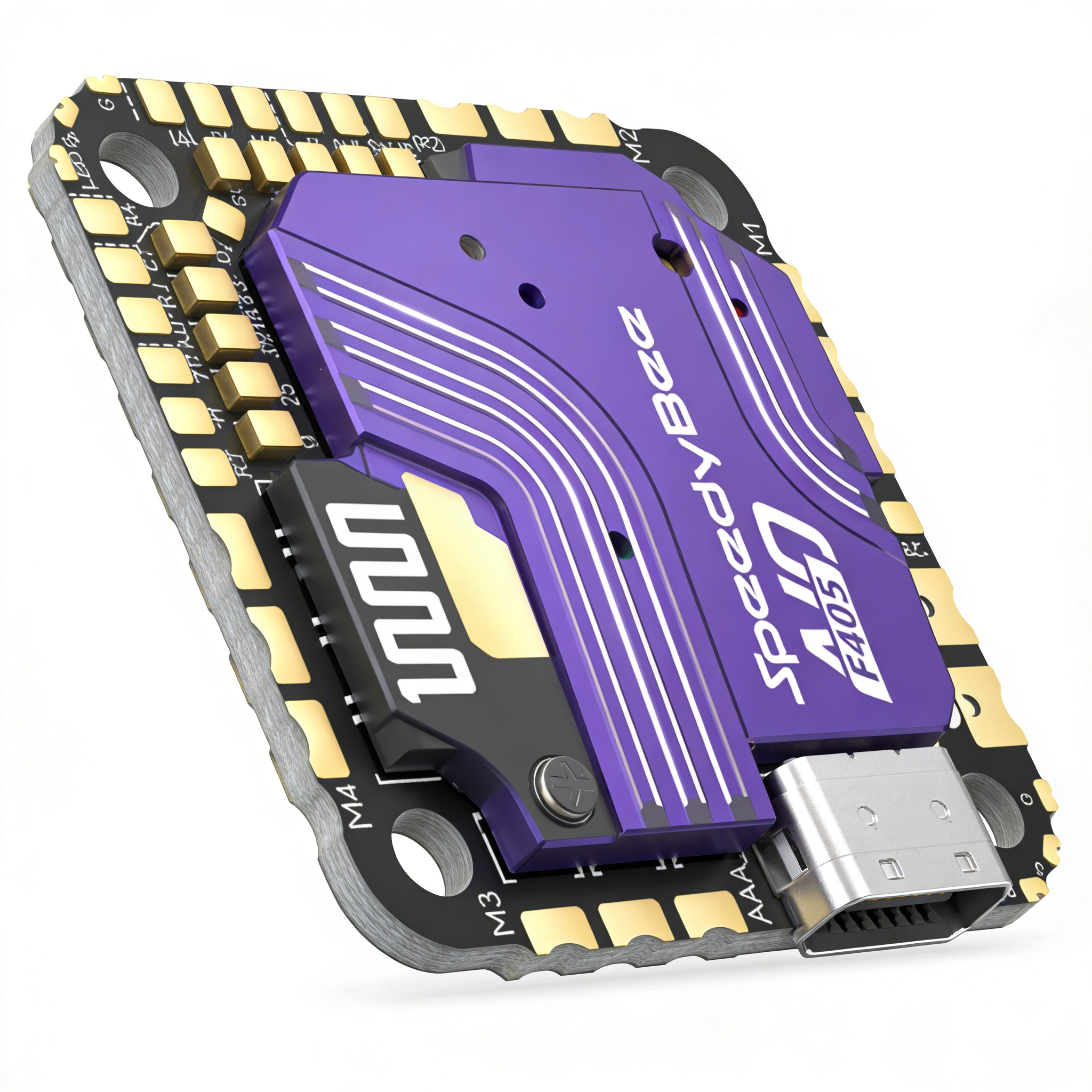 

Полетный контроллер SpeedyBee F405 40A Bluejay 3-6S 25.5x25.5 для FPV-дронов Cinewhoop