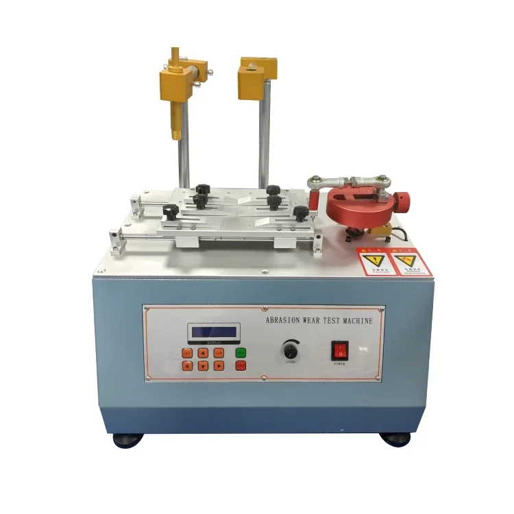 

White Cotton Glass Fixture Eraser Surface Coating Abrasion Tester