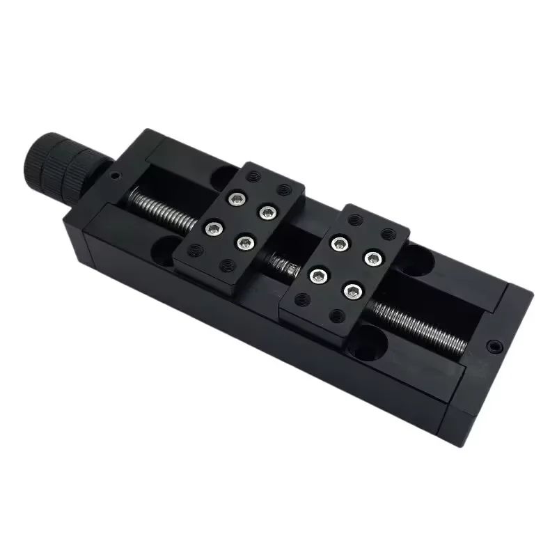 Manual Linear Stage X Axis Manual Left and Right Screw Adjusting Table Drawing Platform PT-LS60/LS150
