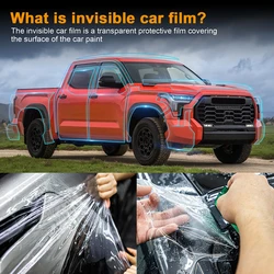 TPU 8.5mil Paint Protection Film Pre-Cut For Toyota Tundra 2022 2023 2024 Car Clear Bra Kit Transparent PPF Body Sticker