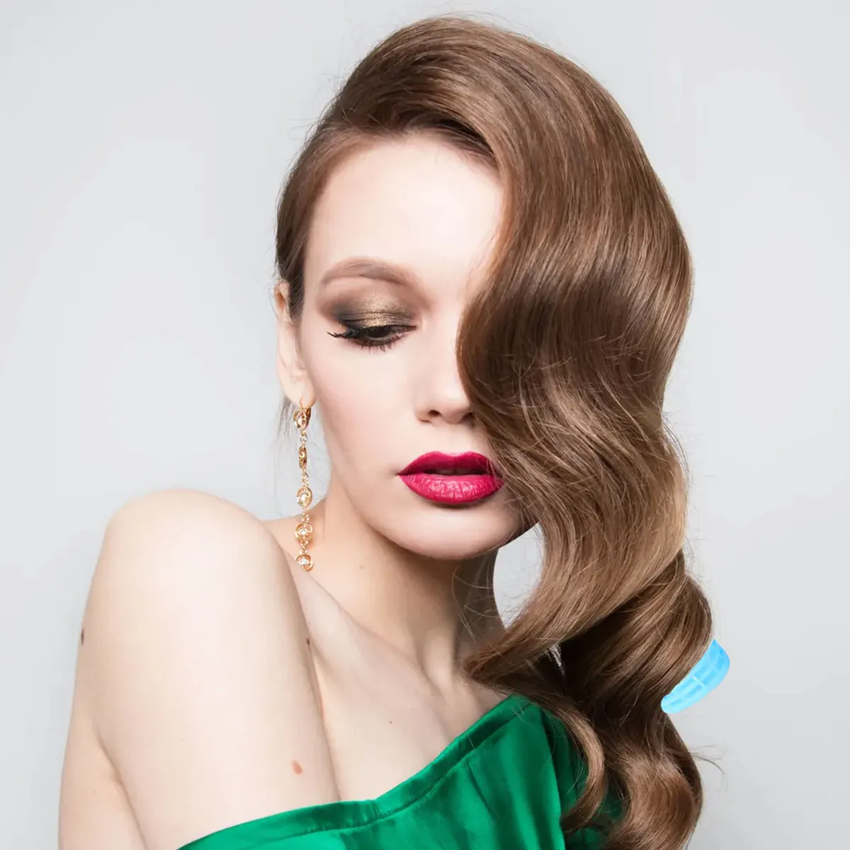 

1 комплект, красочные пластиковые бигуди, прочные цилиндрические бигуди, легкие инструменты для укладки вьющихся волос для салона, парикмахерских, сделай сам