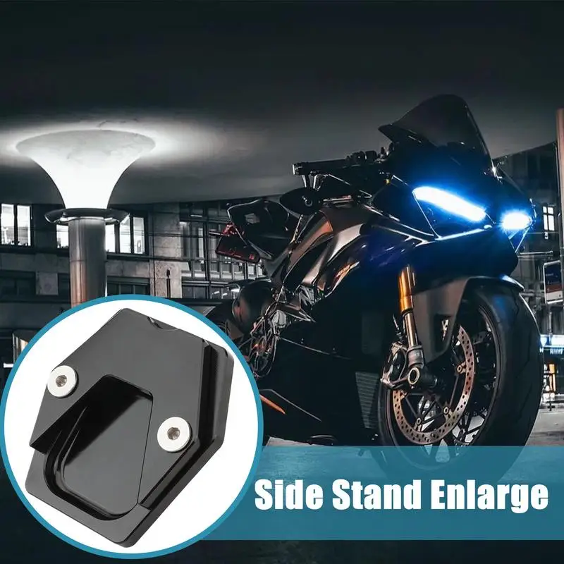 Motorcycle Bike Kickstand Extender Foot Side Stand Extension Pad For CFMOTO 450CLC 450NK 450SRS XO-1 125 Papio 450SS