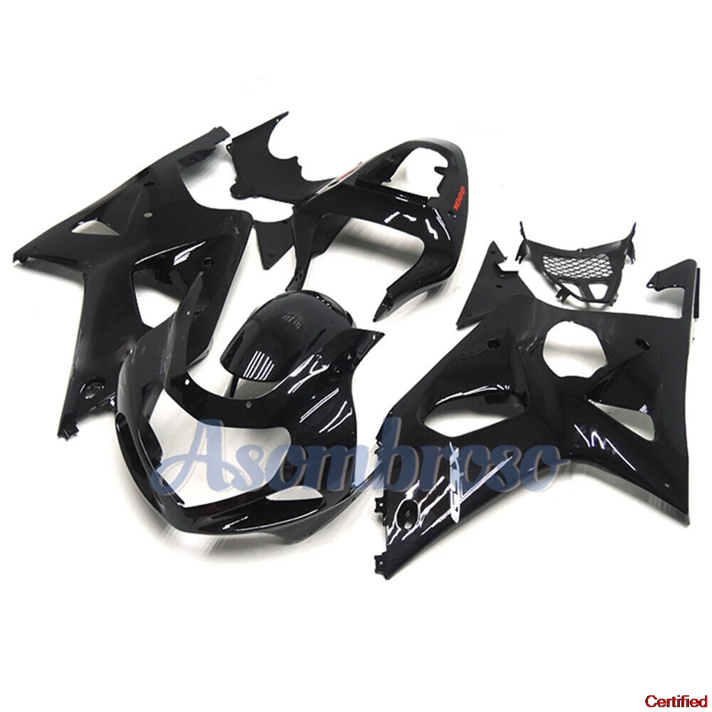 Fairing kits for Suzuki GSXR1000 2000 2001 2002 K1 K2 GSX-R1000 Cheap Motorcycle Fairings Kit GSXR 1000 00 02 01 gloss black