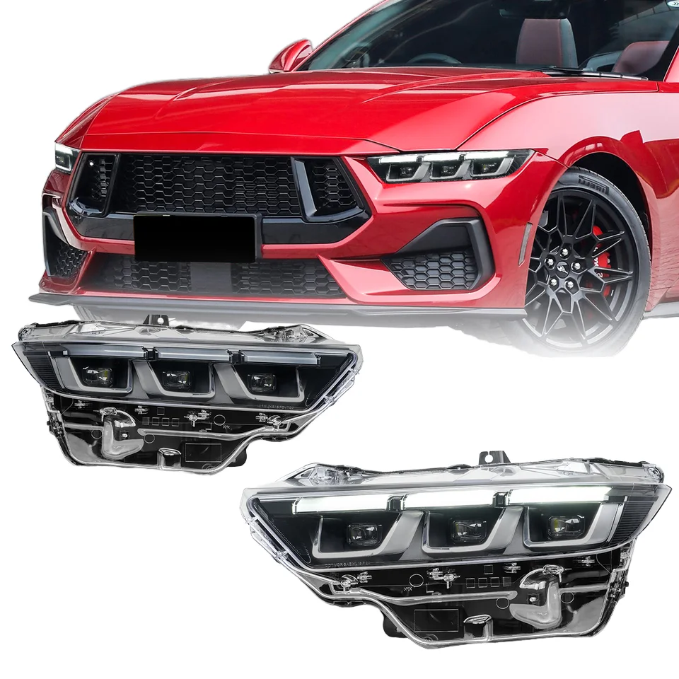 

Top Quality for IP67 LED Headlights, Mustang Start Animation DRL Car Headlight Assembly Accessories