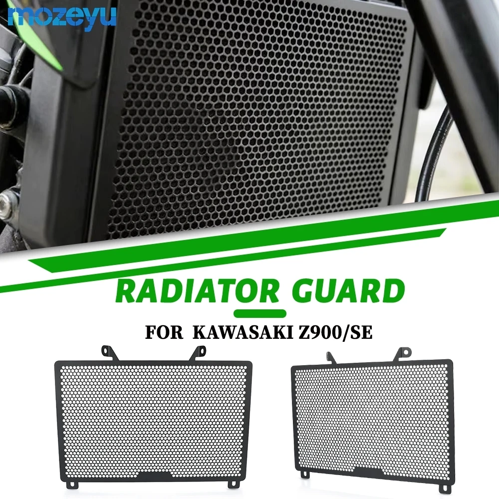 

FOR KAWASAKI Z900RS 2021-2025 Motorcycle Radiator Grille Guard Cover Z900 Z900 SE 2017 - 2019 2020 2021 2022 2023 2024 2025 2026