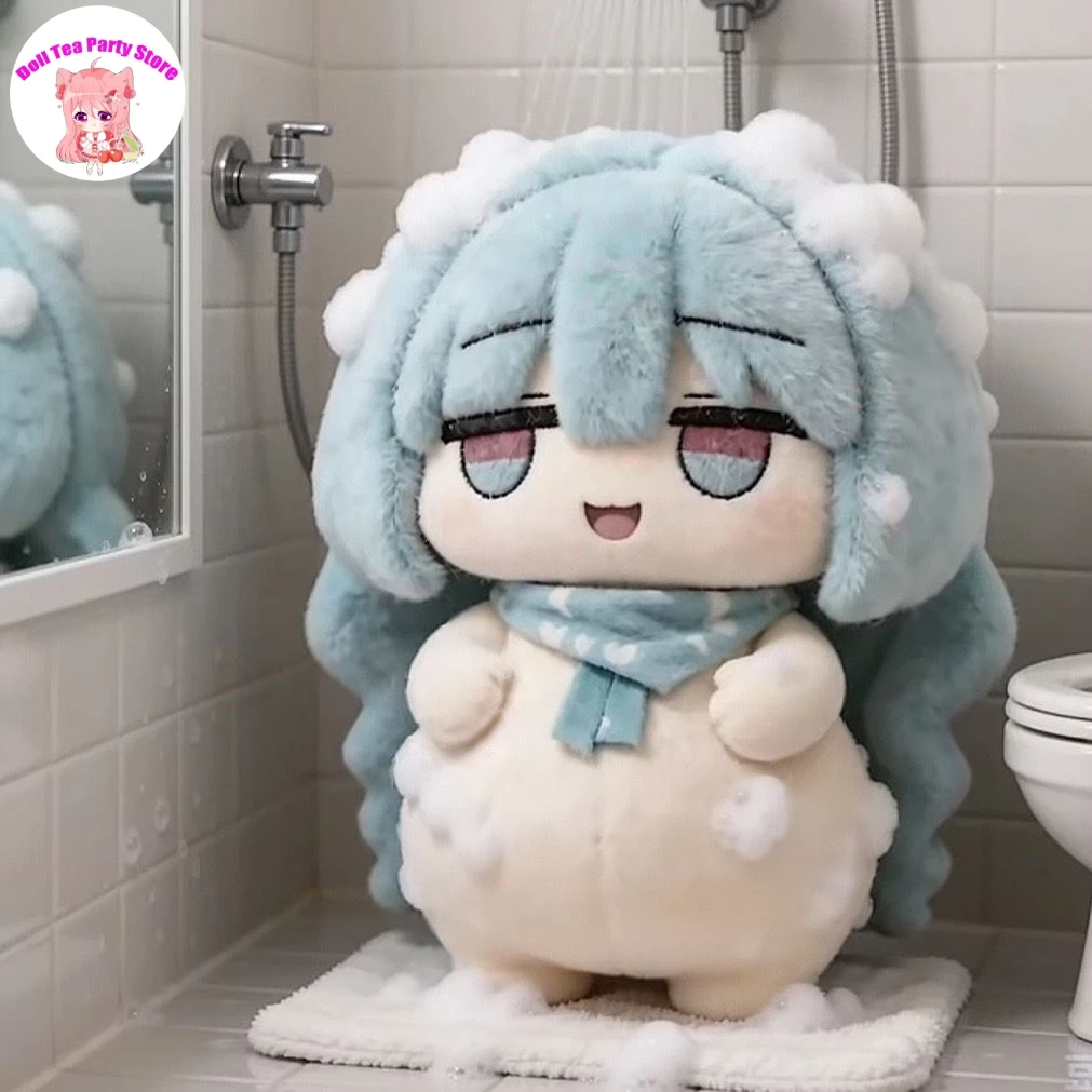 15/30cm Game Phrolova Wuthering Waves Cotton Doll Fat Body Mascot Anime Plush Stuffed Plushie Cartoon Figure Toys Gift