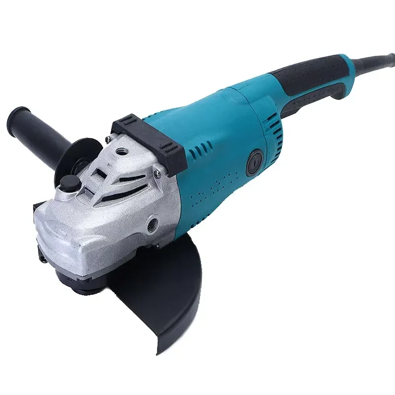 2000W High Power Angle Grinder 230mm Disc Portable Variable Speed Brushed Motor AC Polishing Tool EU Standard 230V Grinding