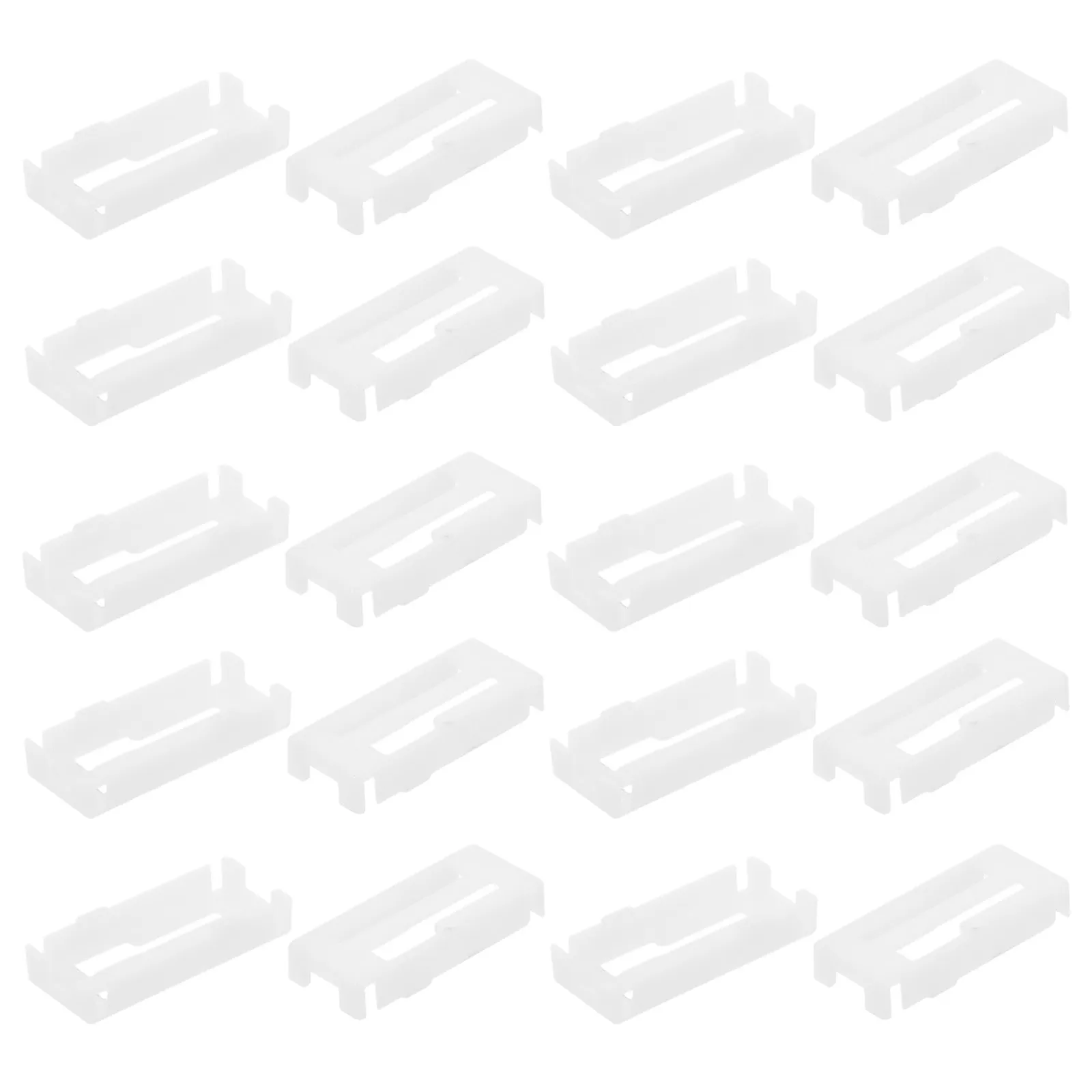 20Pcs Cable Clamps Plastic Extension Clips Secure Wire Holders for Rc Airplane Boat Car Organizing Fastening Retainer Clip