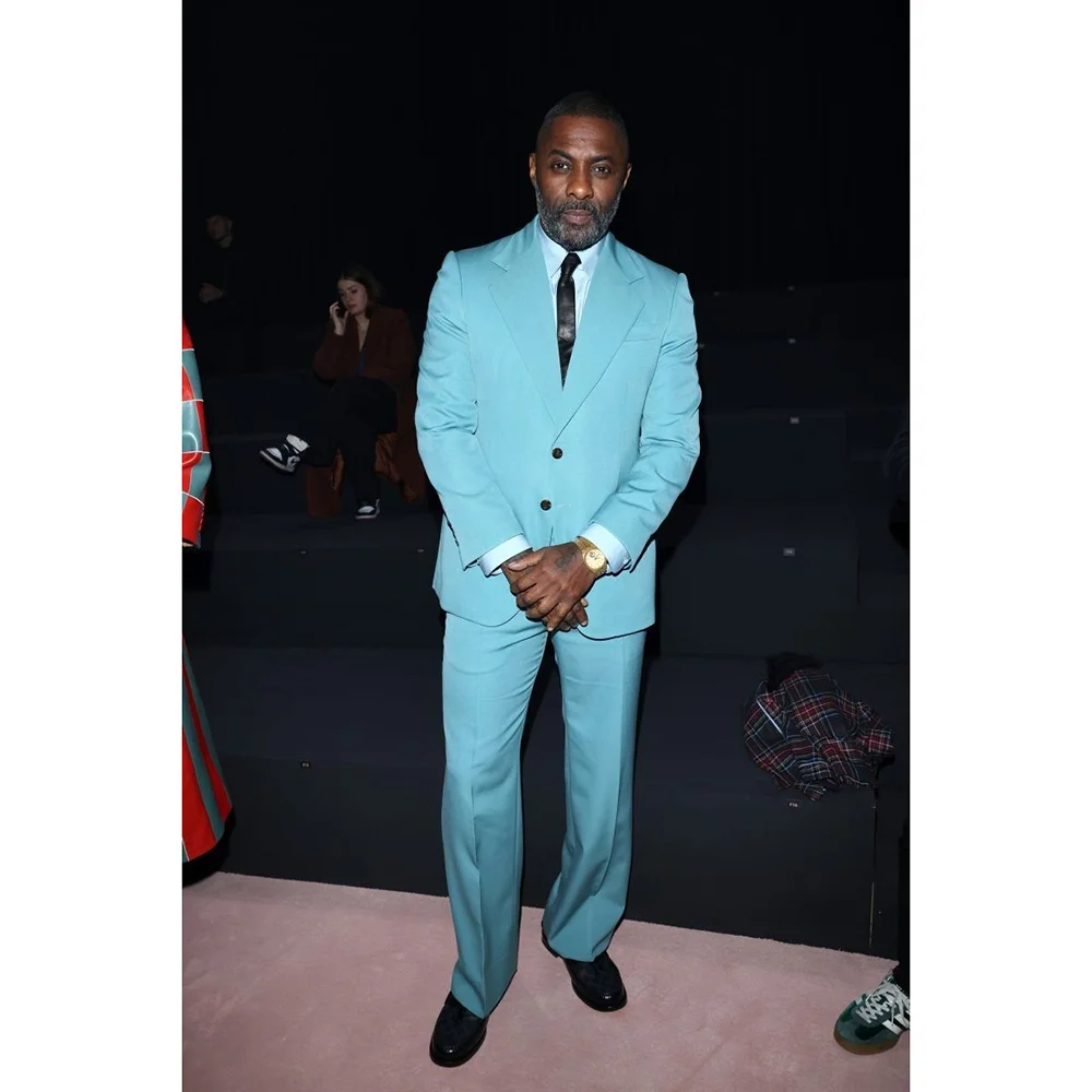 

2 Pieces Jacket Pants Wedding Suit Tuxedo Solid Color Men Clothing Groomsmen Blazer Tailor-made Suits