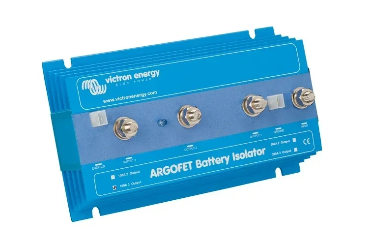 Dubbele batterij, één in en twee uit ArgoFET100/120/160A isolator, één opladen en twee geïmporteerde batterijen