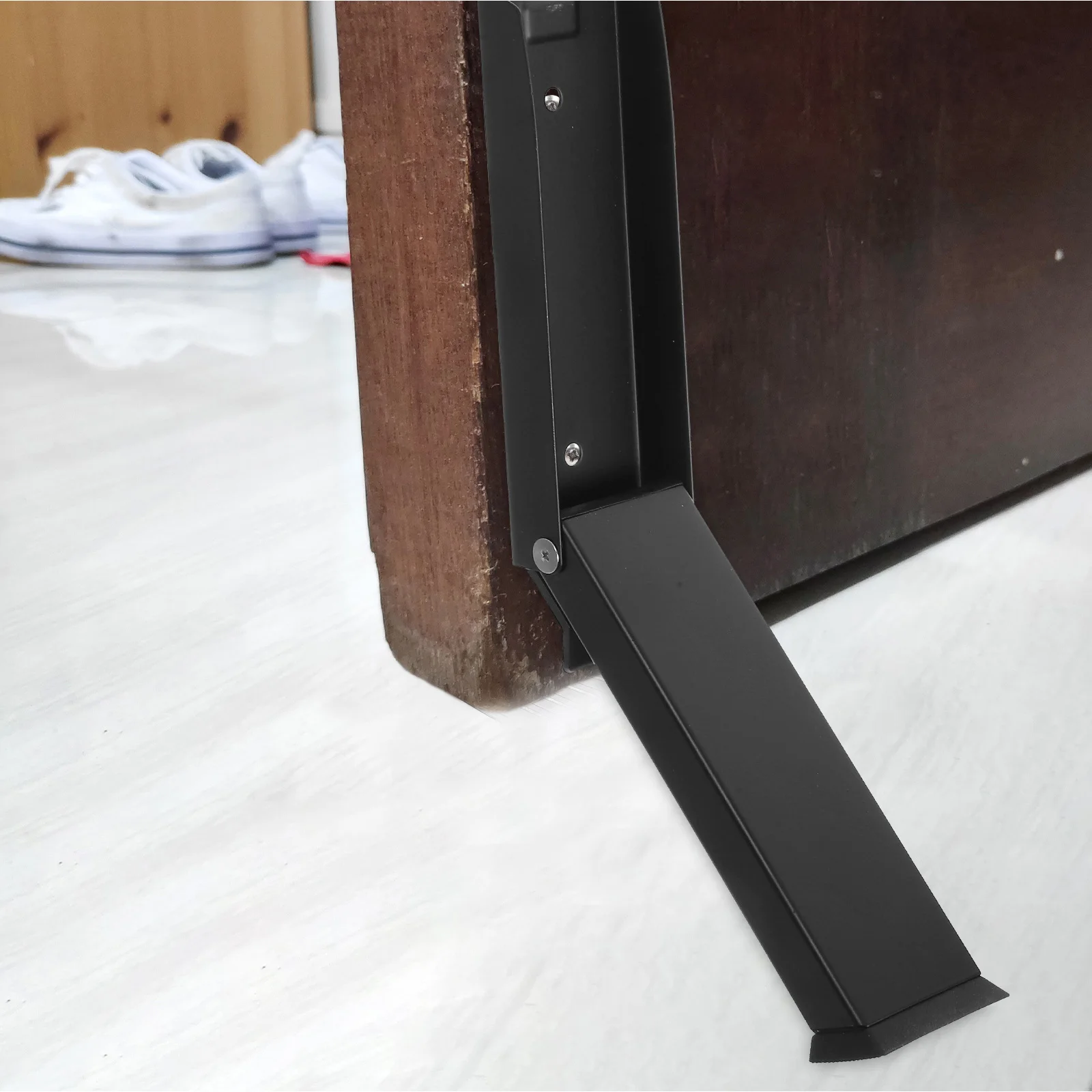 

Top Stopper Stainless Steel Heavy Duty Stopper for Floor Barn Door Stoppers Wall Protector Kick Down Foldable Door Hold