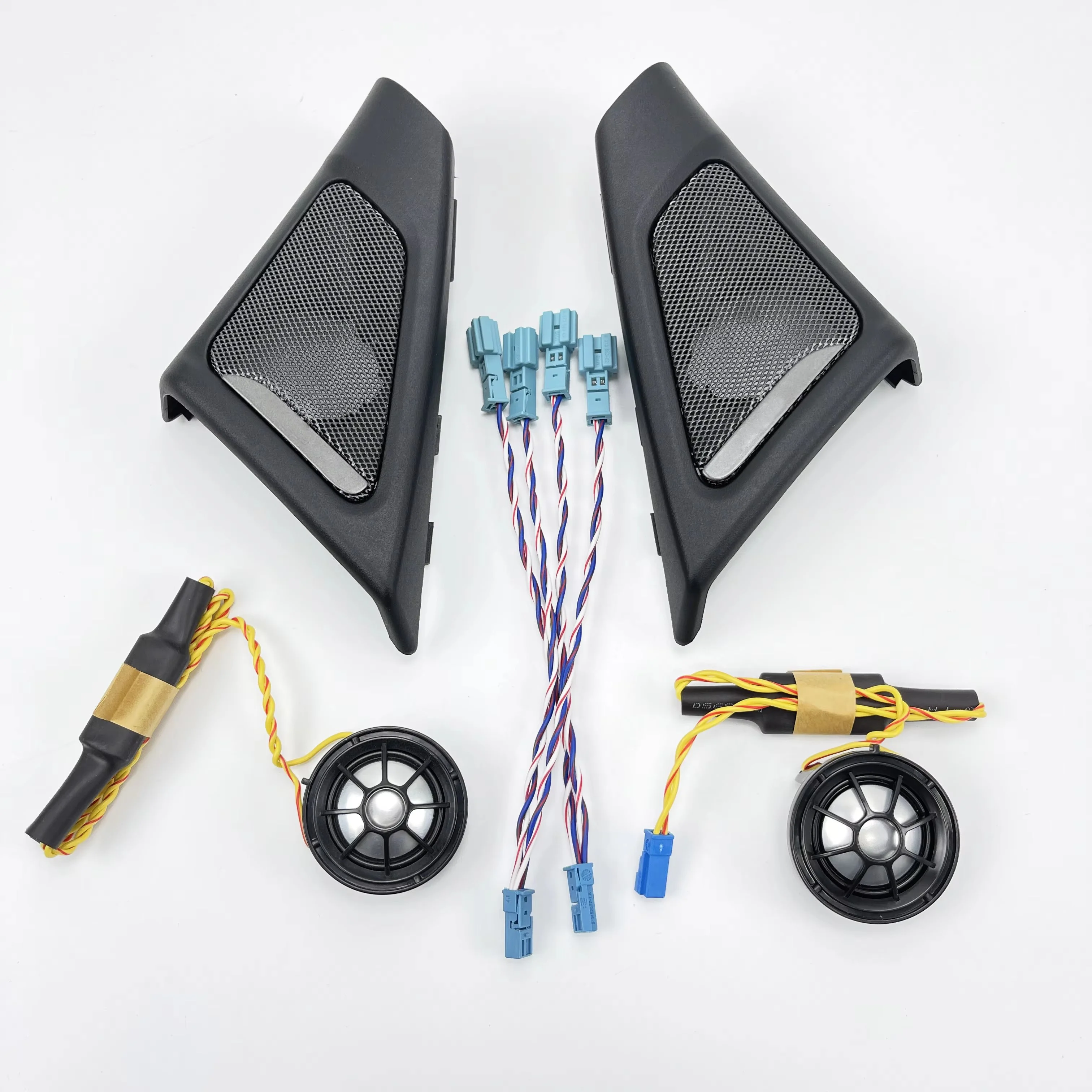 Audio Upgrade Kit For BMW F10 F11 5 Series Horn Midrange Speaker Tweeter Loudspeaker Cover Power Amplifier Refit Bass Subwoofer