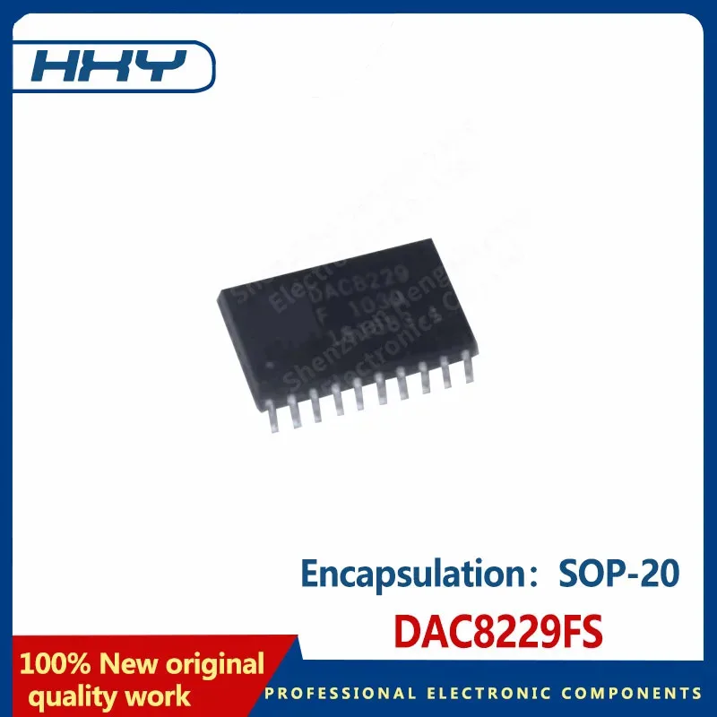 

1 шт. DAC8229FS входит микросхема аналого-цифрового преобразователя SOP-20.
