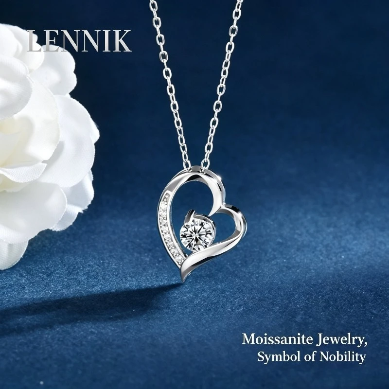 collar-lennik-s925-de-plata-de-ley-con-corazon-de-moissanita-joyeria-minimalista-y-versatil-con-colgante-ajustable-para-clavicula-para-mujer