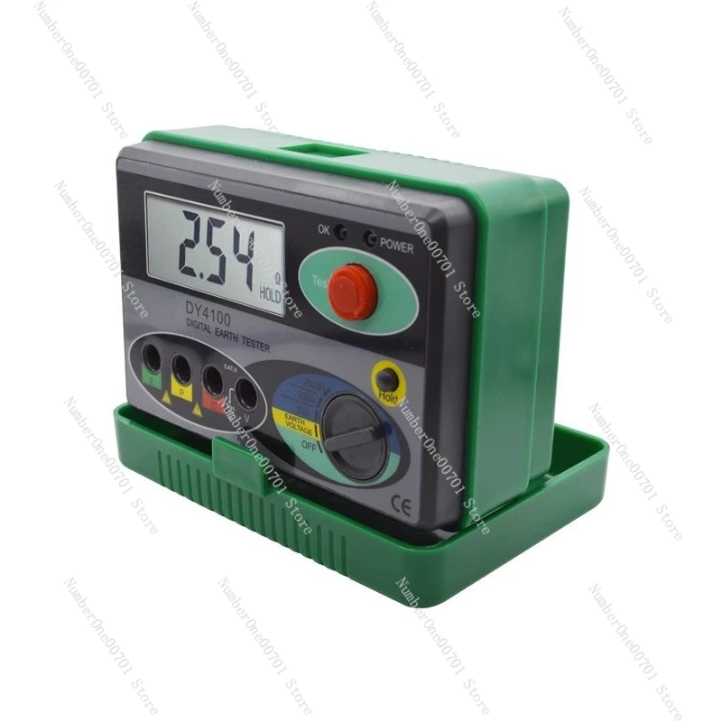 Lightning protection grounding resistance tester, photovoltaic charging pile grounding megger, grounding resistance meter