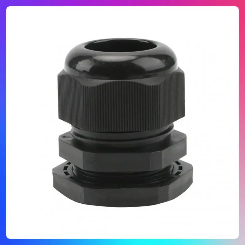 Cable Gland Waterproof Pg9 Pg11 Pg13.5 Pg16 Pg19/21 3-6.5mm White Black Nylon Plastic Connector Ip68 Pg7 Cable Entry