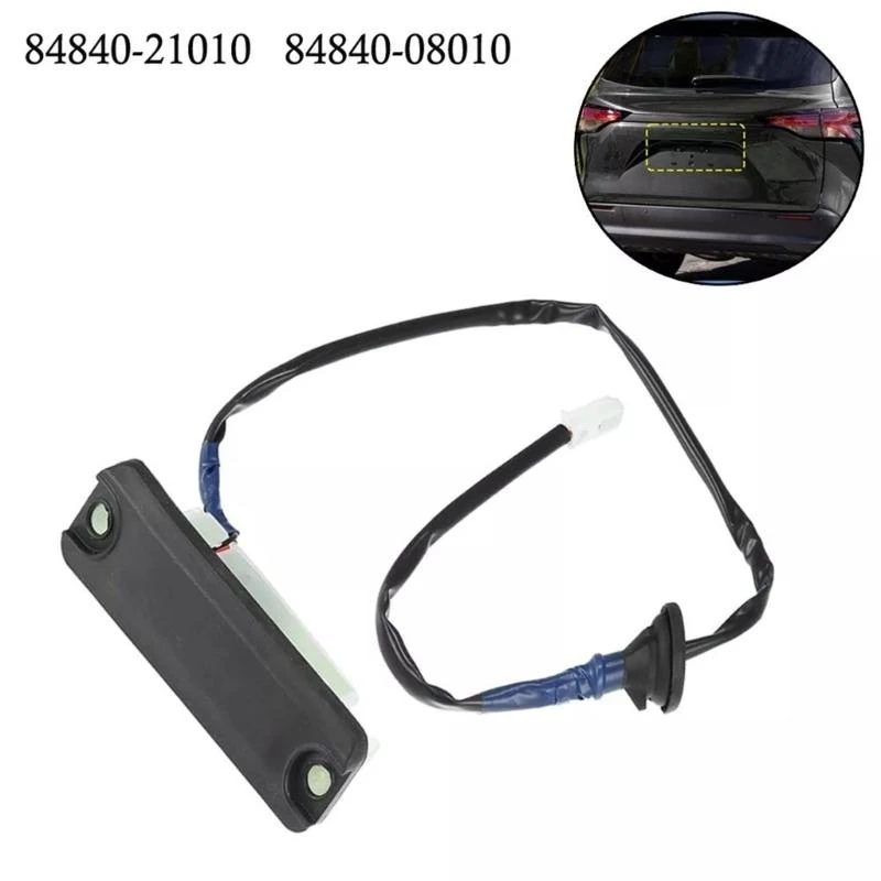  Weather Resistant Rear Compartment Access Button Car Boot Opening Trunk Release Switch 84840-08010 84840-21010 901-715