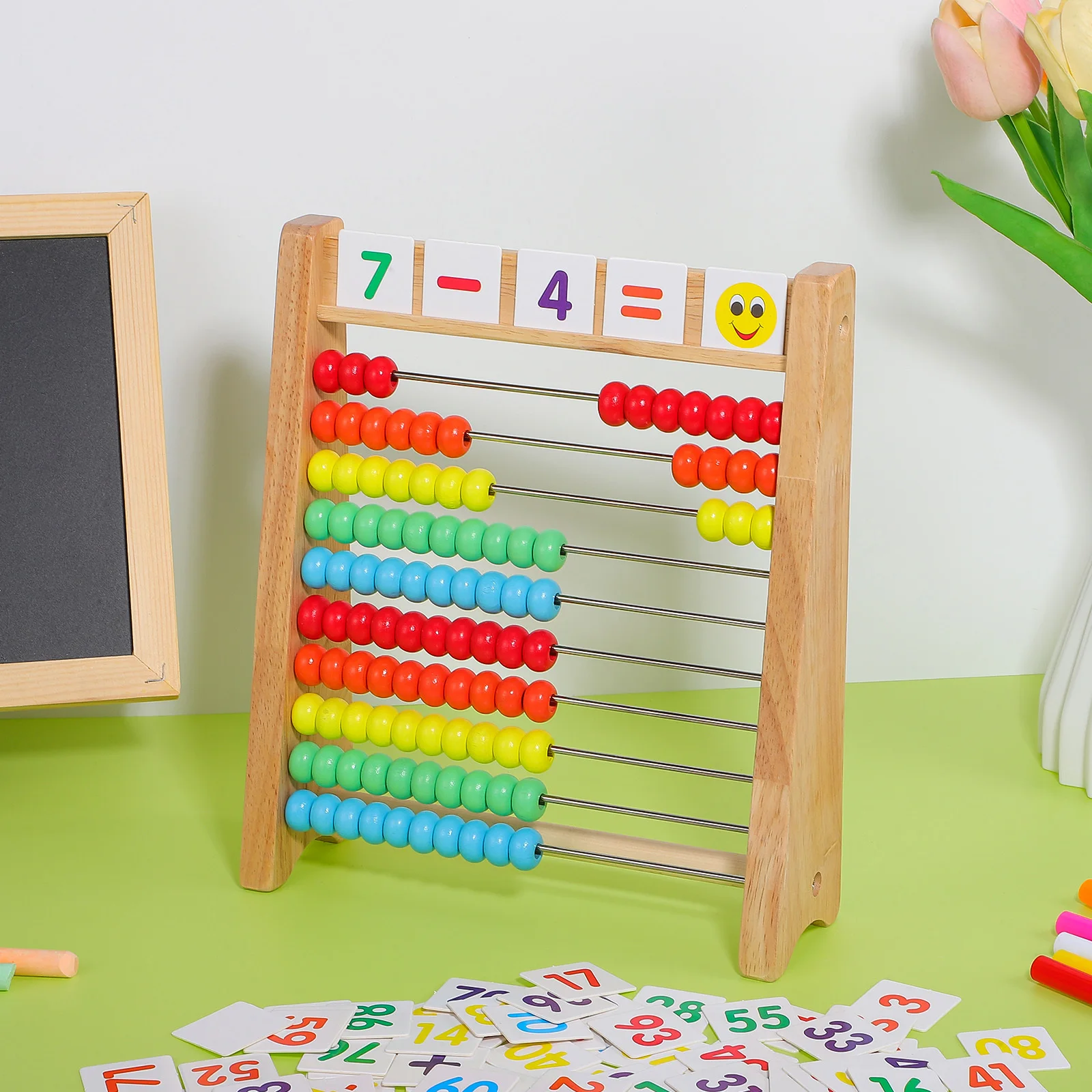 子供用算盤 幼児用おもちゃ 早期教育 数を学ぶ 子供の数学計算