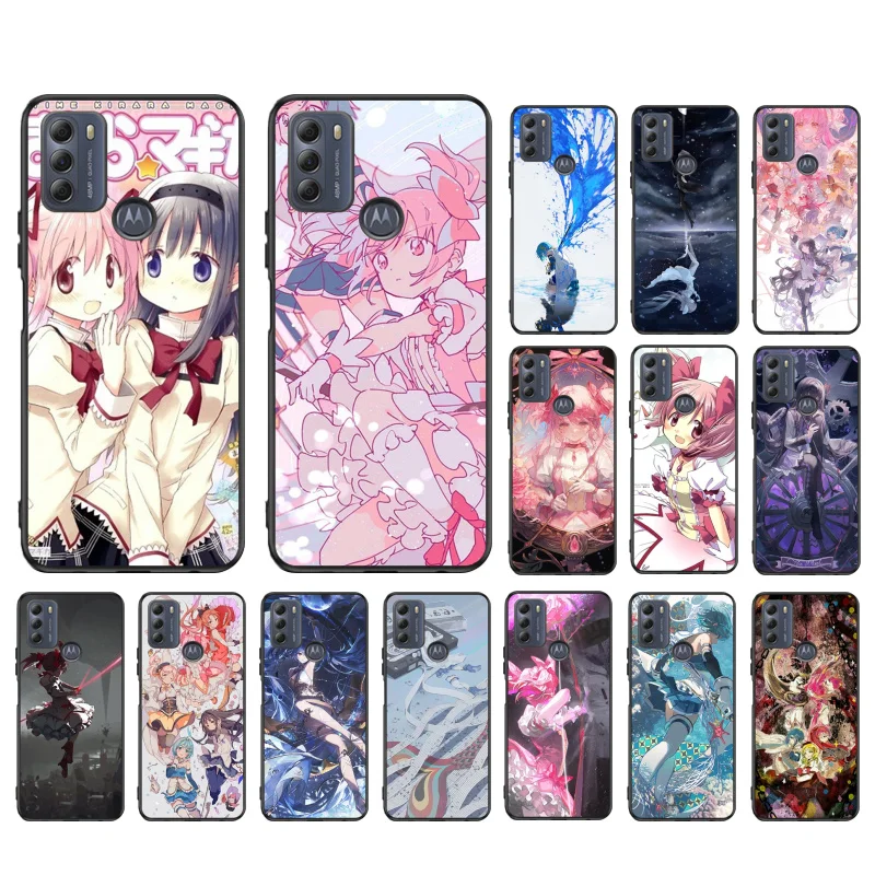 

Phone Case For Moto G86 G85 G75 G15 G05 G56 G72 G53 G54 G84 G60 G31 G32 G24 G 5G G Play Puella Magi Madoka Magica