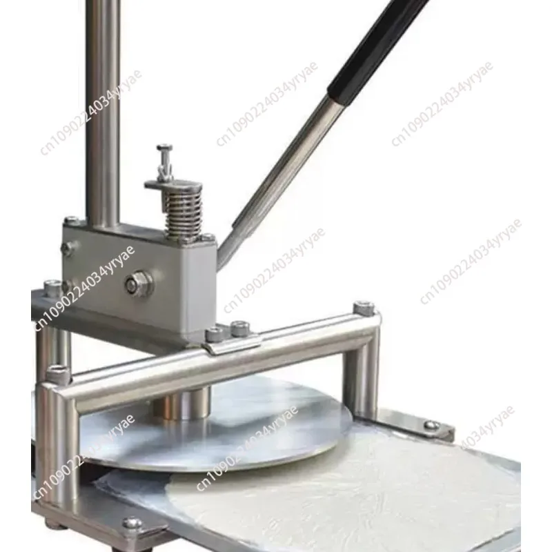 Manual Pizza Former Dough Press Machine Stainless Steel Dough Flattening Machine Commercial Food Processor