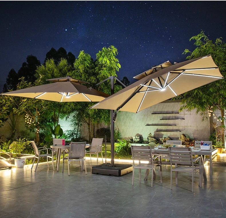 Large umbrella Garden furniture Beach umbrella Outdoor leisure umbrella