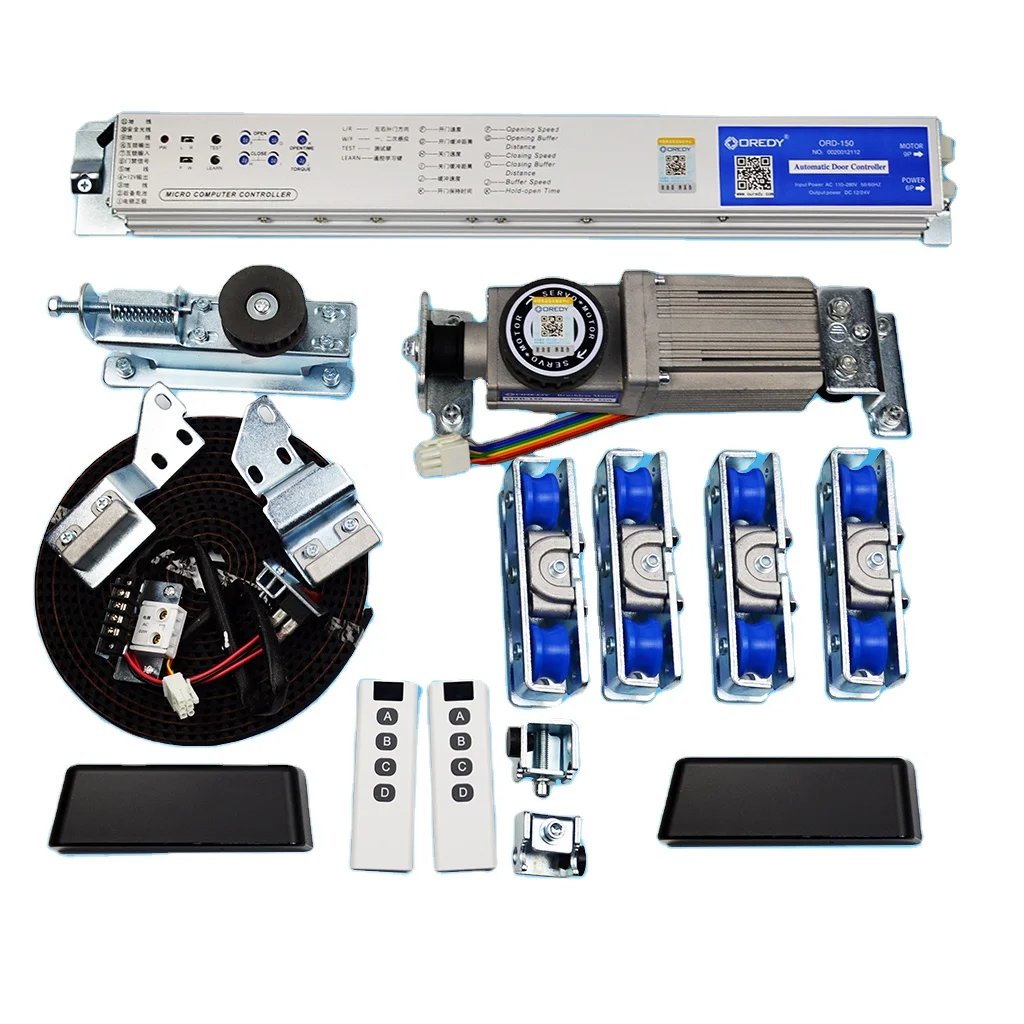 Automatic Sliding Glass Door Aluminum Sliding Door System Controller Kit with Automatic Door Unit