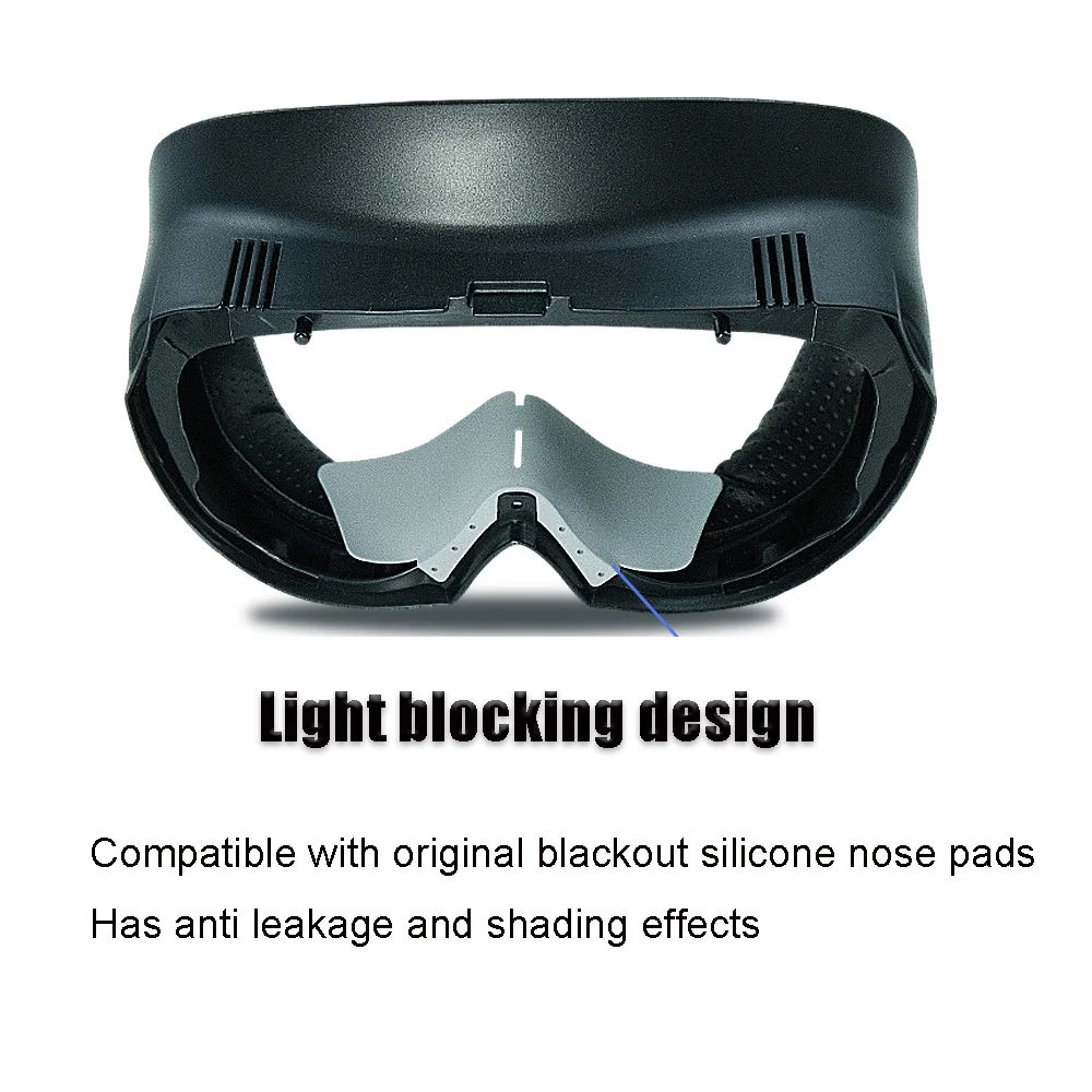 Face Cushion Pad Bracket Anti-Light Leakage Nose Pad for Pico 4 VR Headset