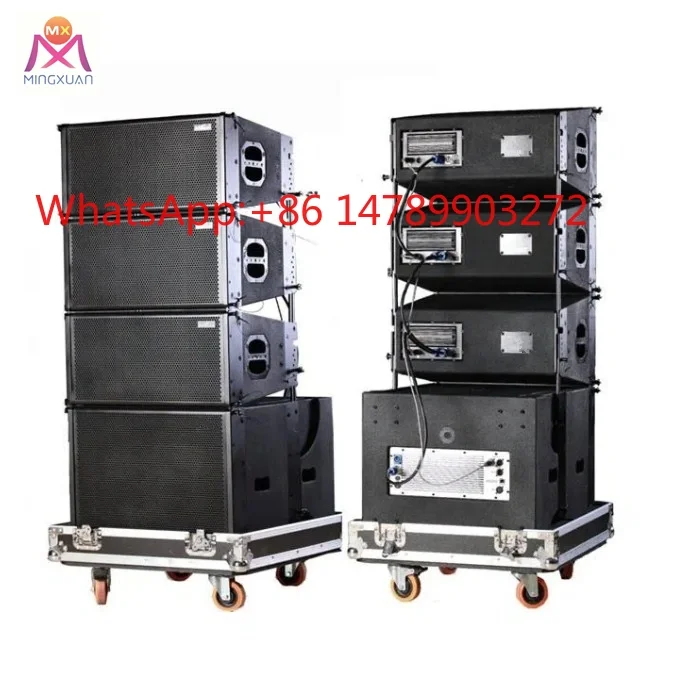 

10 Inch Neodymium Trolley Speaker, Rechargeable Line Array for Outdoor DJ Activities