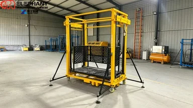 Electric Scaffolding 8 Meters Electrically Mobile Telescopic Lift Platform Painter Wall Decoration Scaffold
