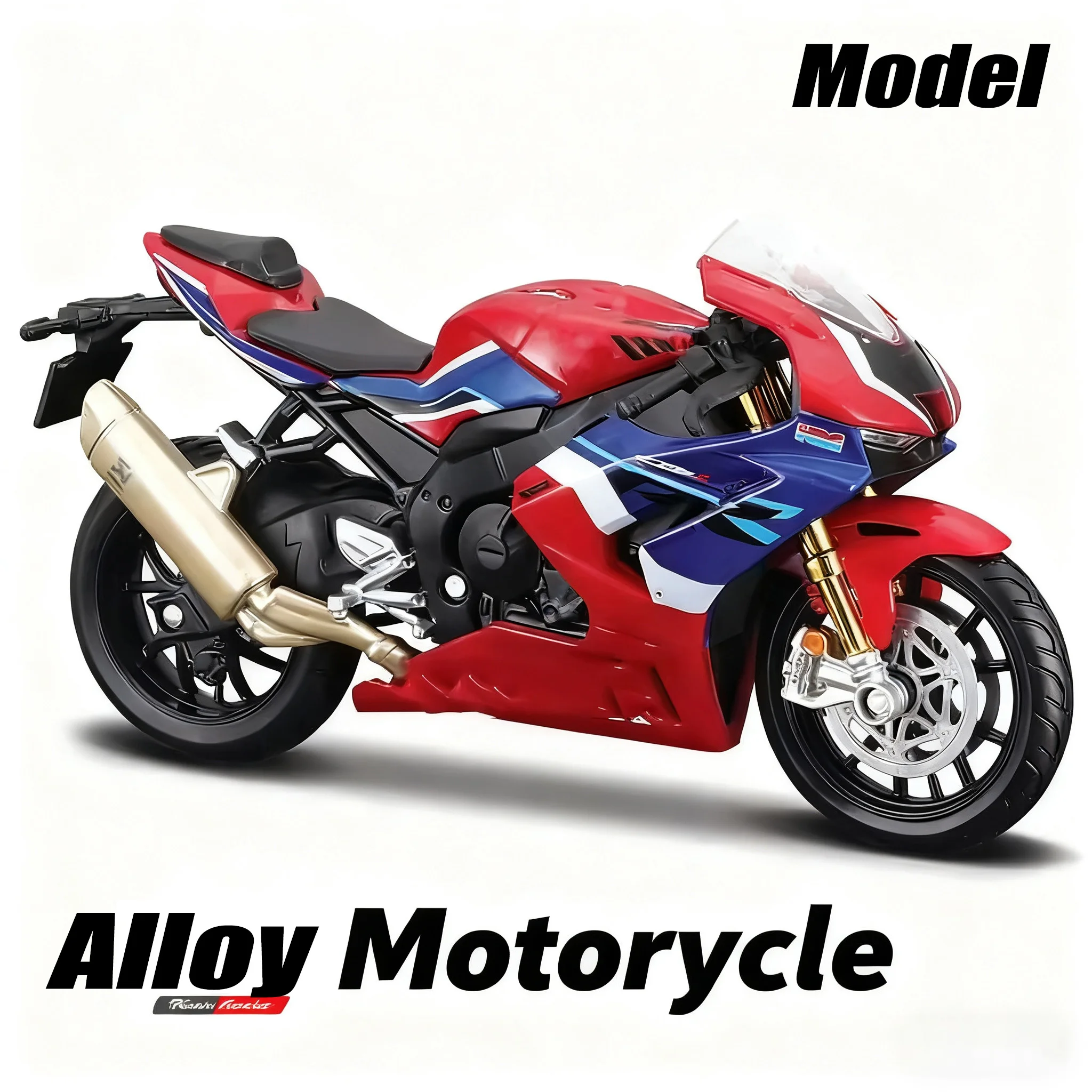 Nueva decoración de escritorio 1:18 H2 R motocicleta H2r modelo estático vehículos fundidos a presión pasatiempos coleccionables Moto juguetes regalos Moto regalos